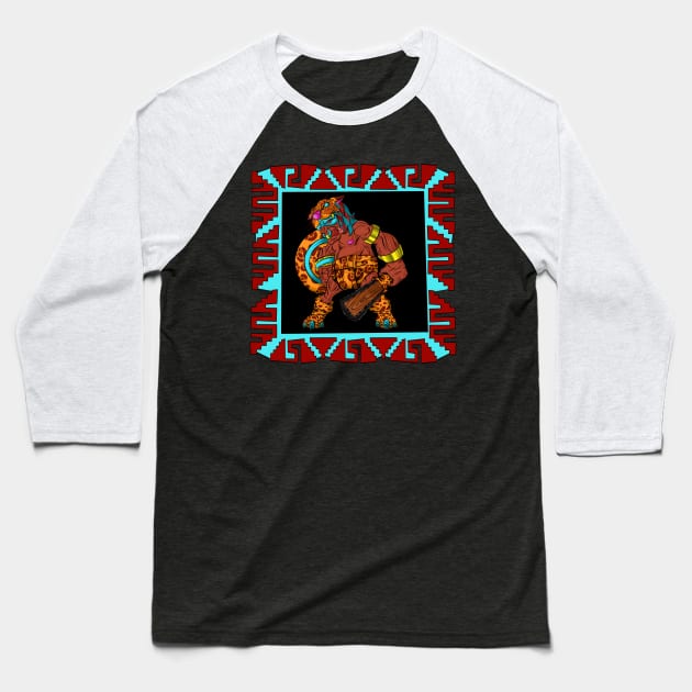 Estilo Jaguar Baseball T-Shirt by PoloLoko